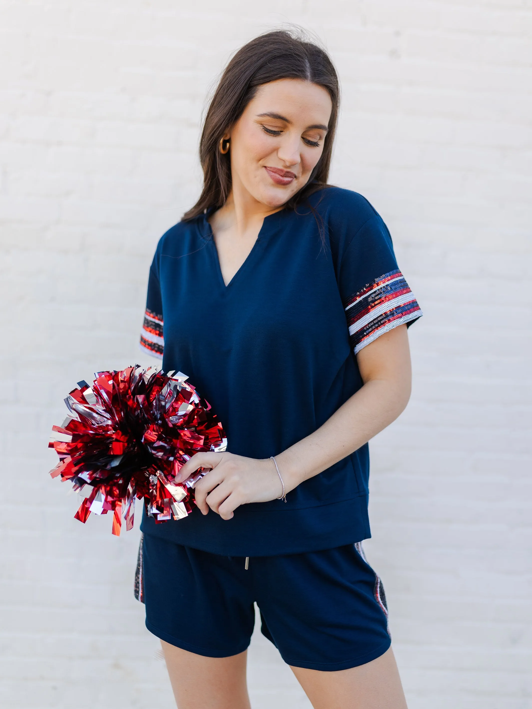 Lauren Shorts | Red   Blue