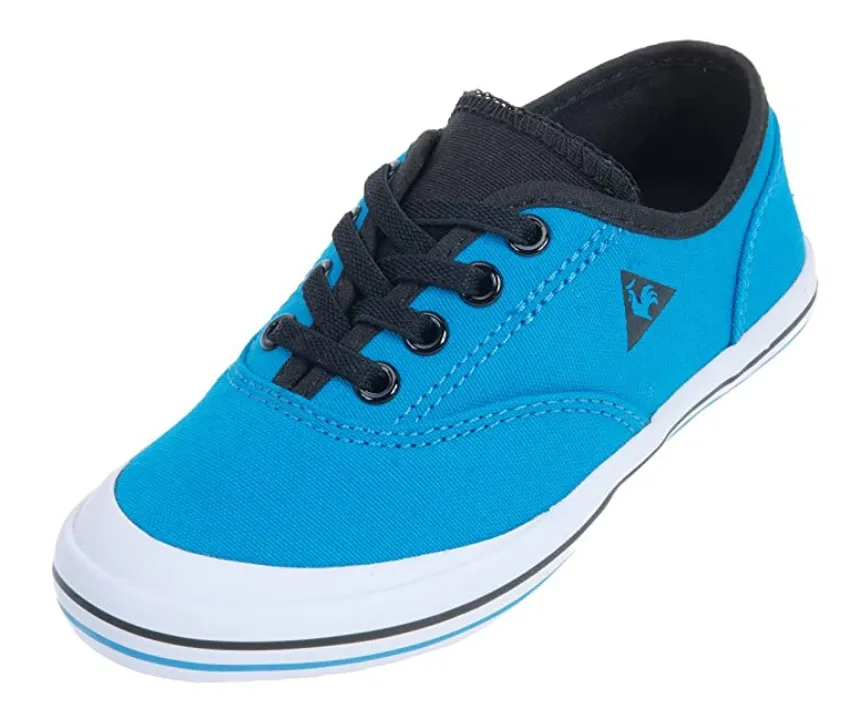 Le Coq Sportif children's sneakers shoe in Grandville CVO canvas 1510539 blue jewel