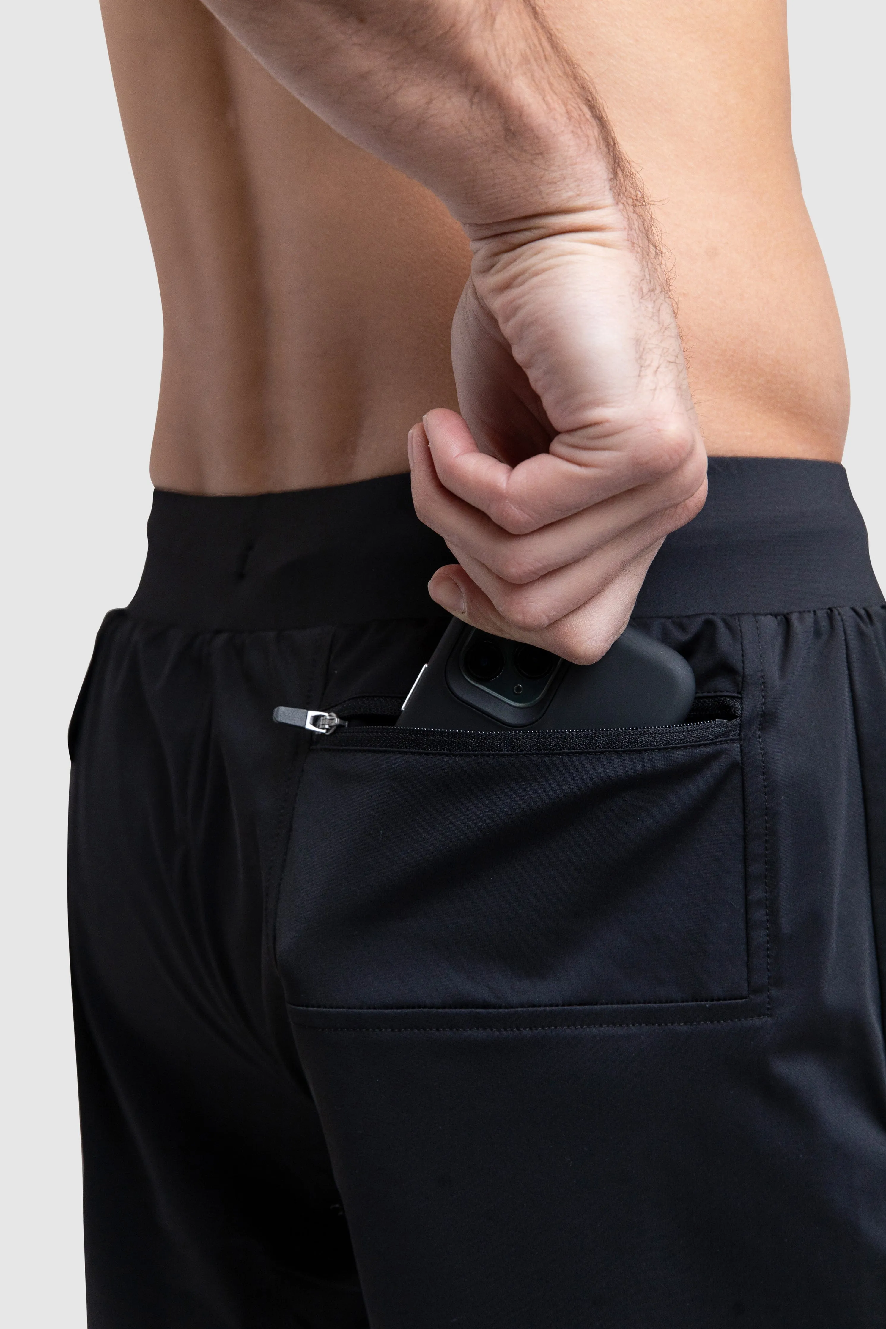 Level Up Shorts - Black