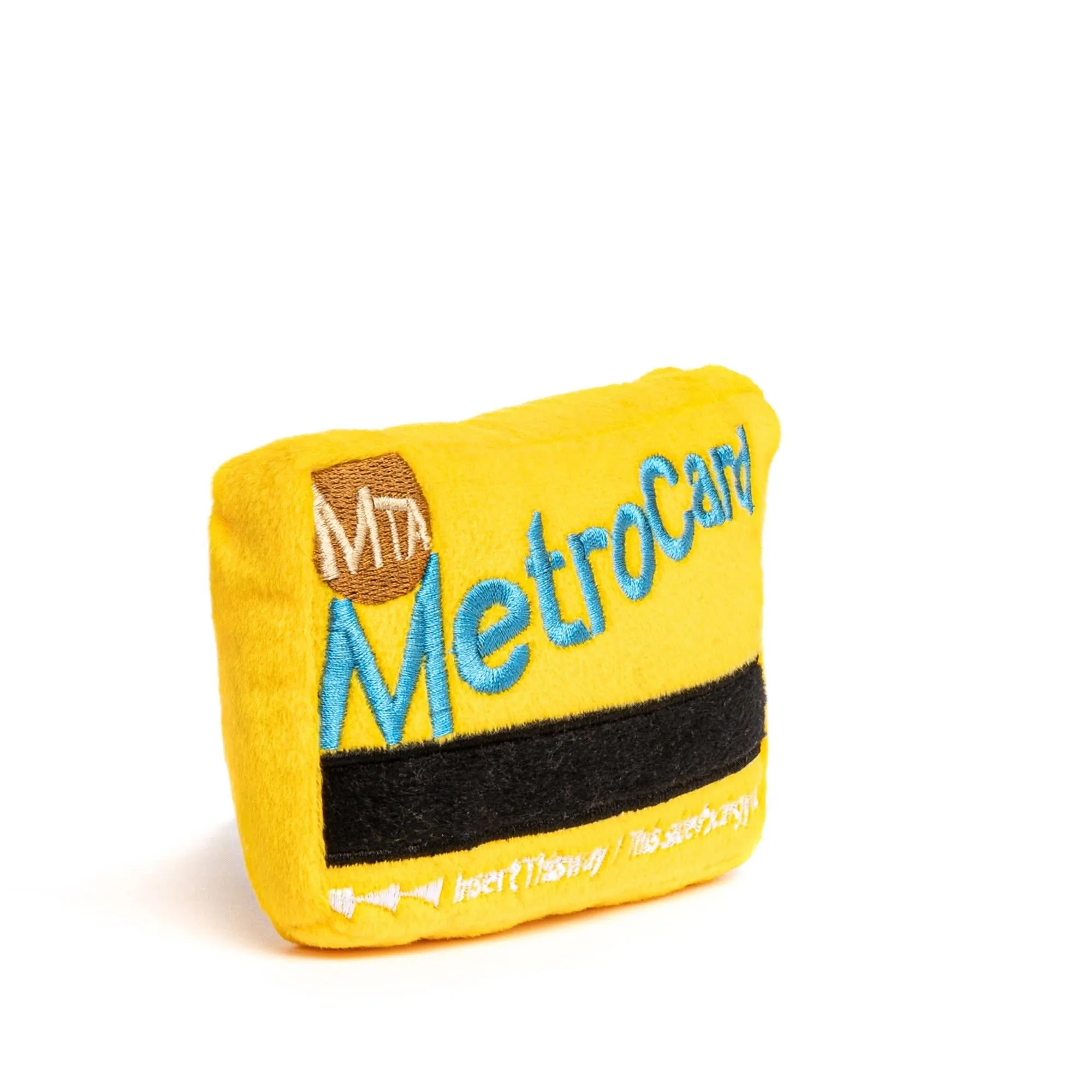 MTA NYC Metrocard Plush Dog Toy: Default Title