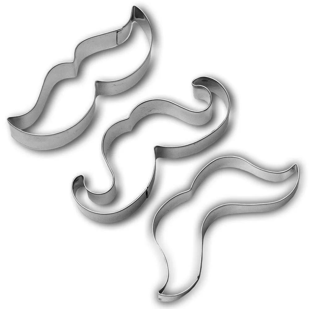 Mustache Cookie Cutter Set