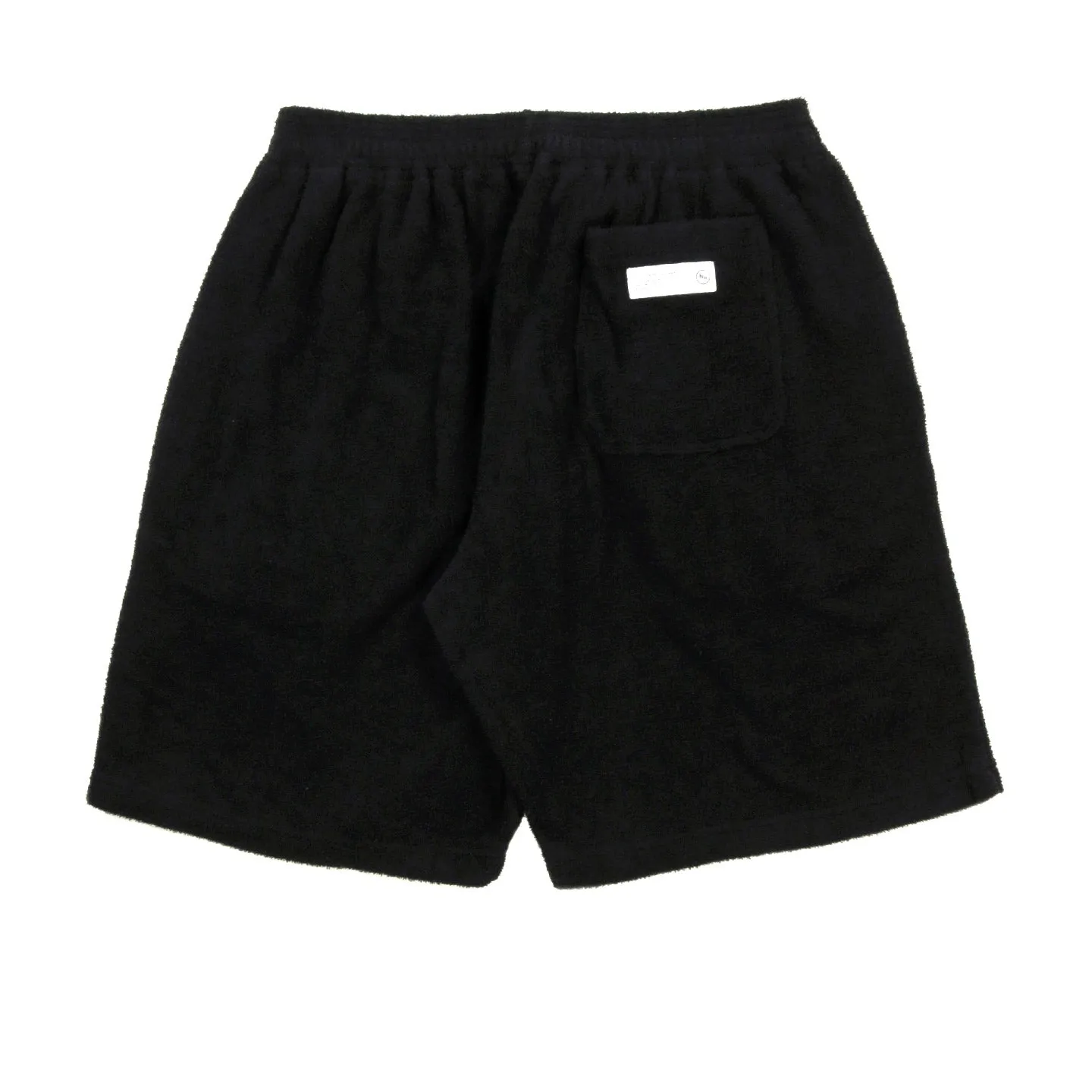 NEIGHBORHOOD PILE LOUNGE SHORTS BLACK