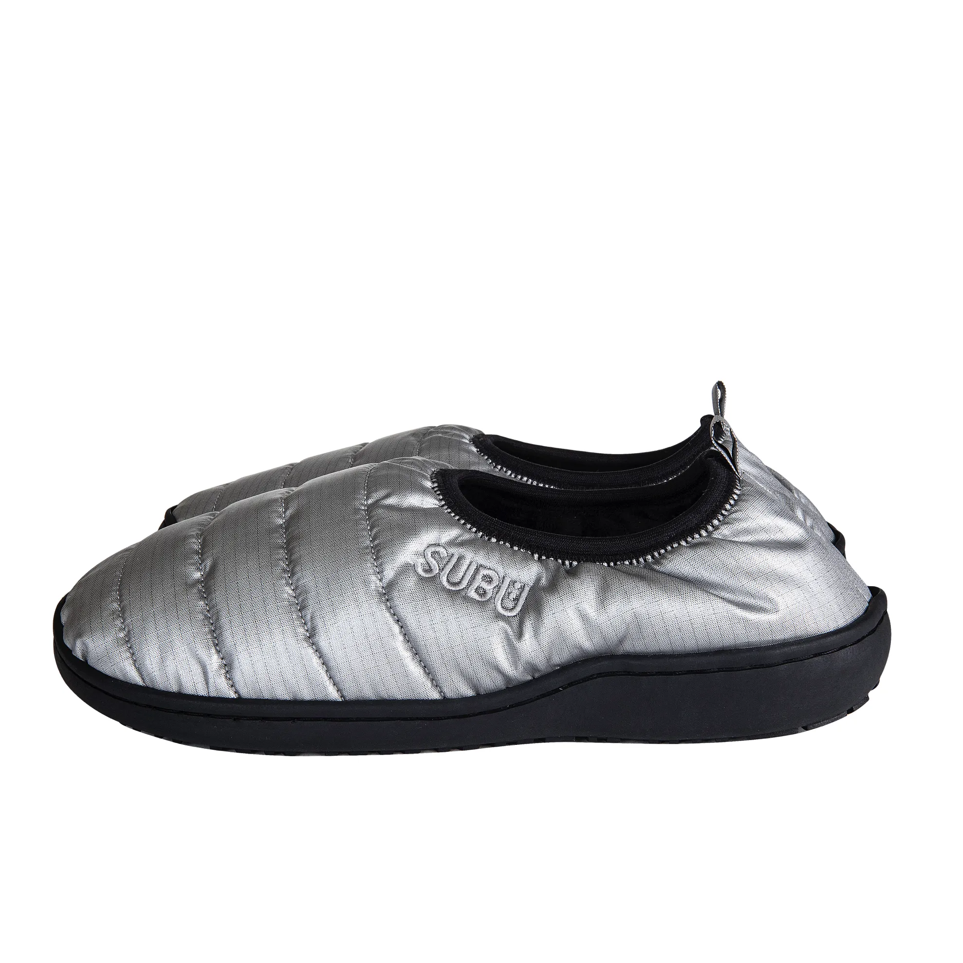 Packable Slippers - Foil Silver