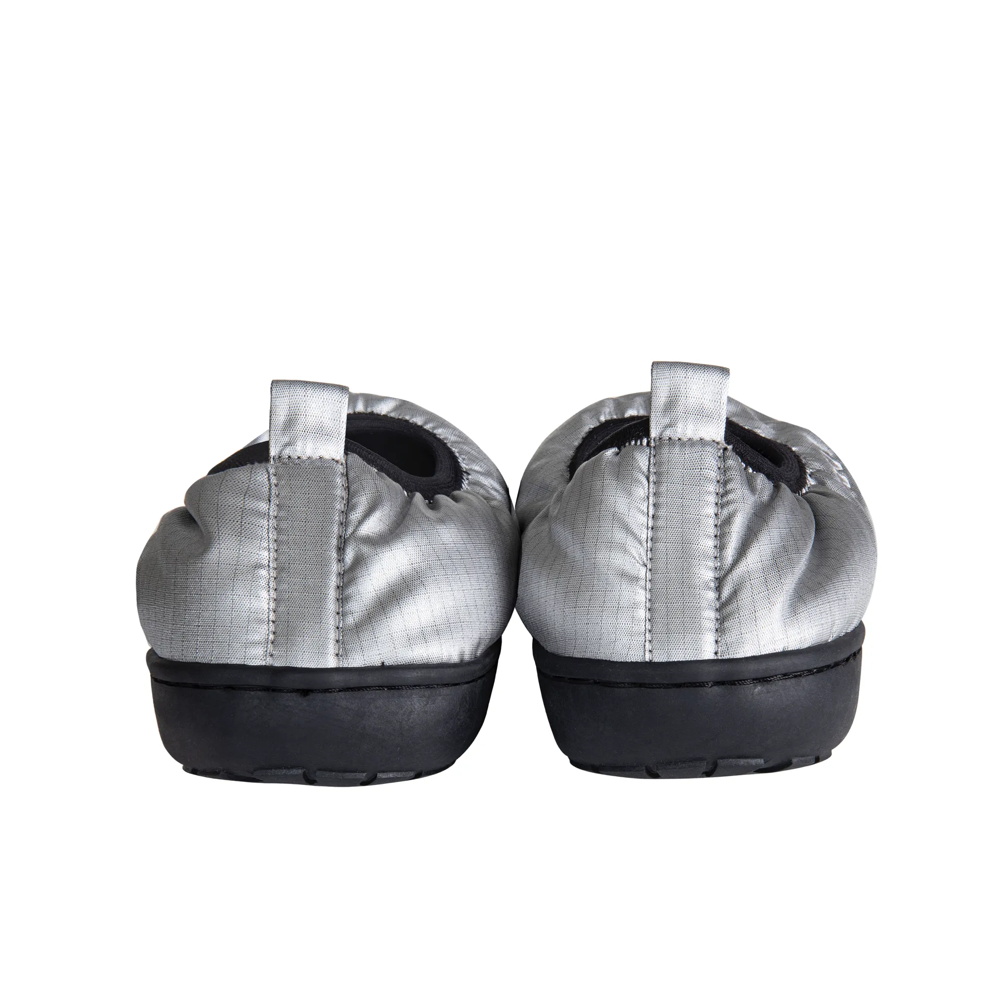 Packable Slippers - Foil Silver