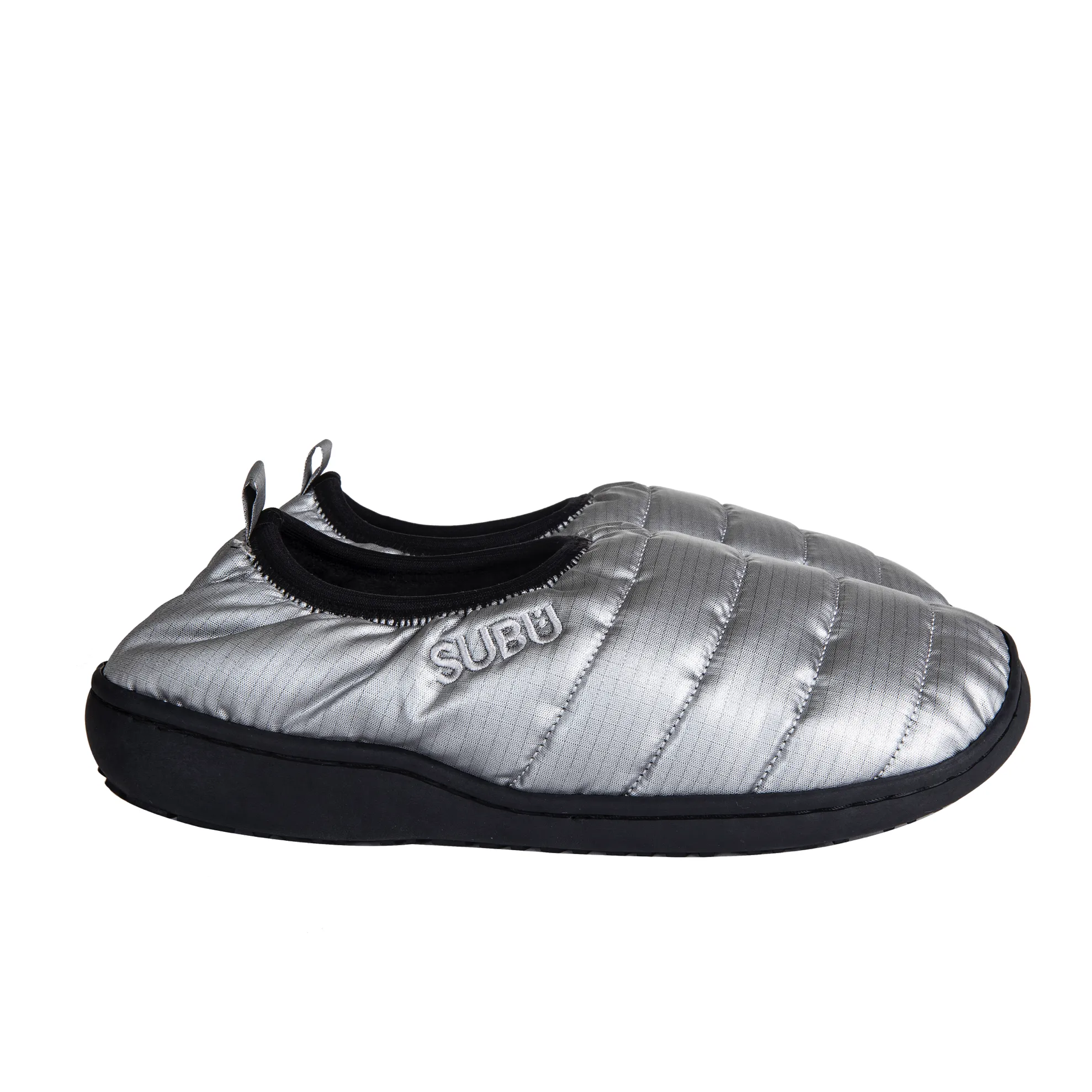 Packable Slippers - Foil Silver