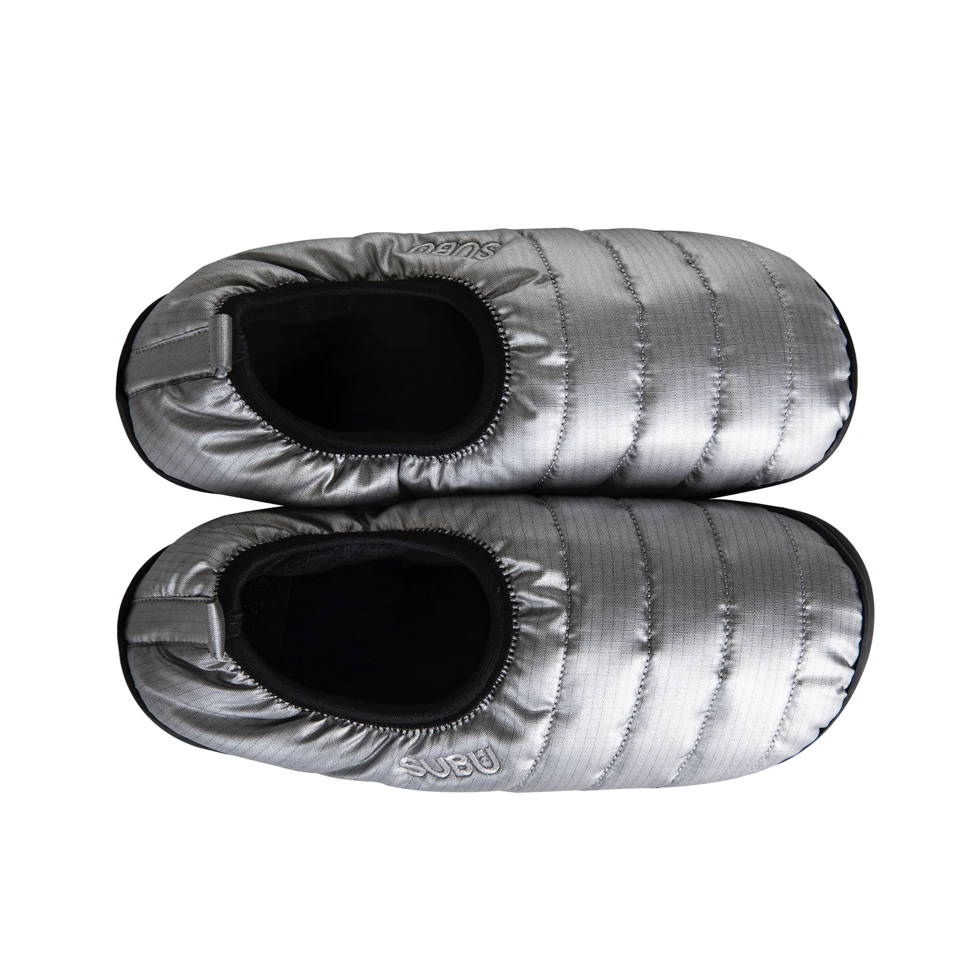 Packable Slippers - Foil Silver