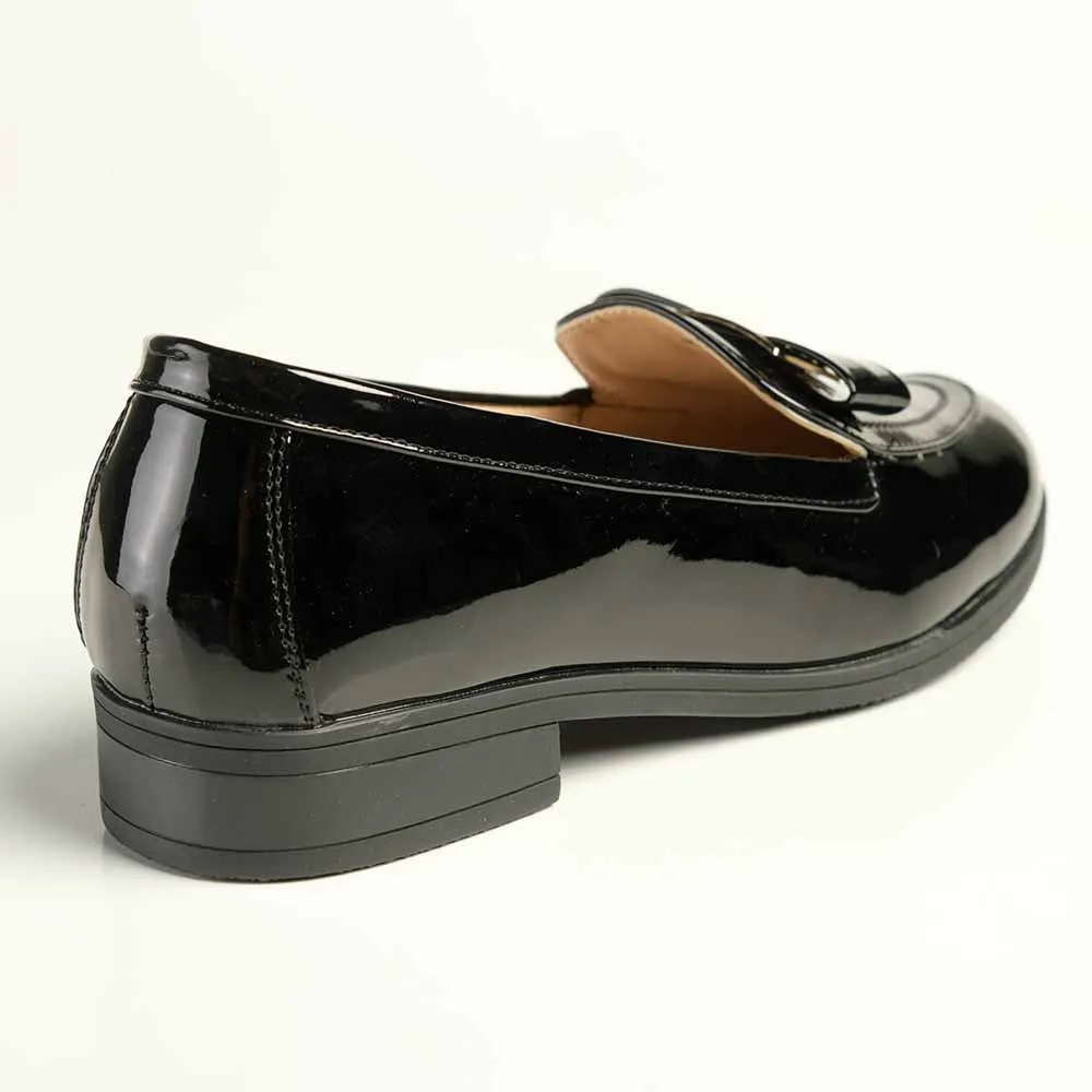 Pierre Cardin Formal Flat - Black