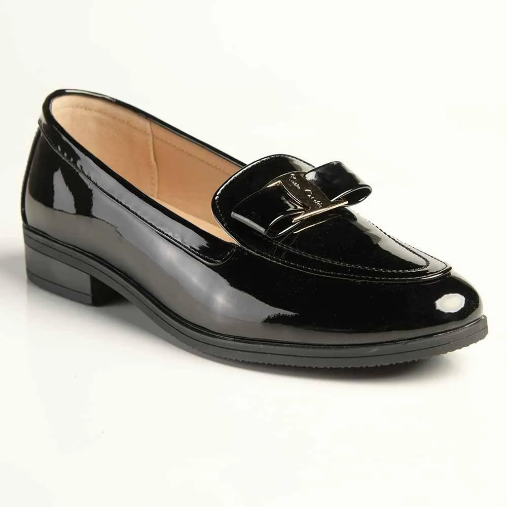 Pierre Cardin Formal Flat - Black