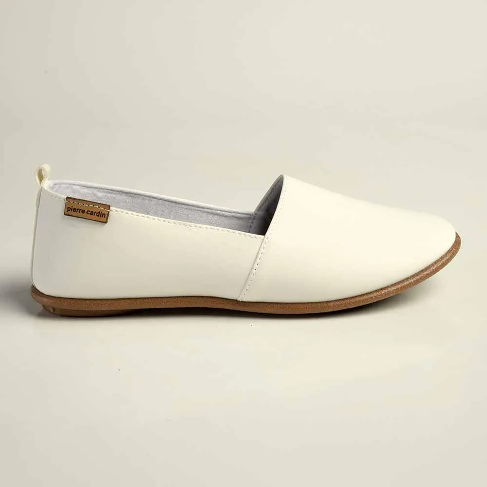 Pierre Cardin Ladies Riviera Slip On - White