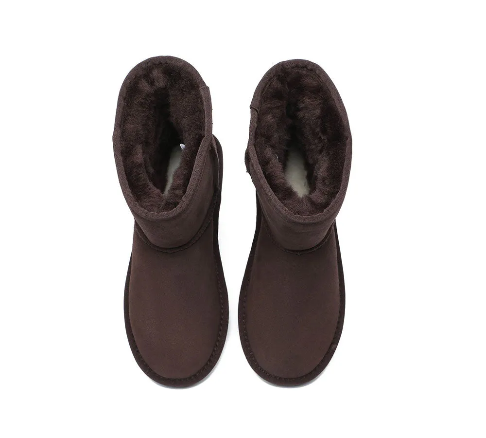 Premium Australian Sheepskin Boots Unisex Short Classic Plus