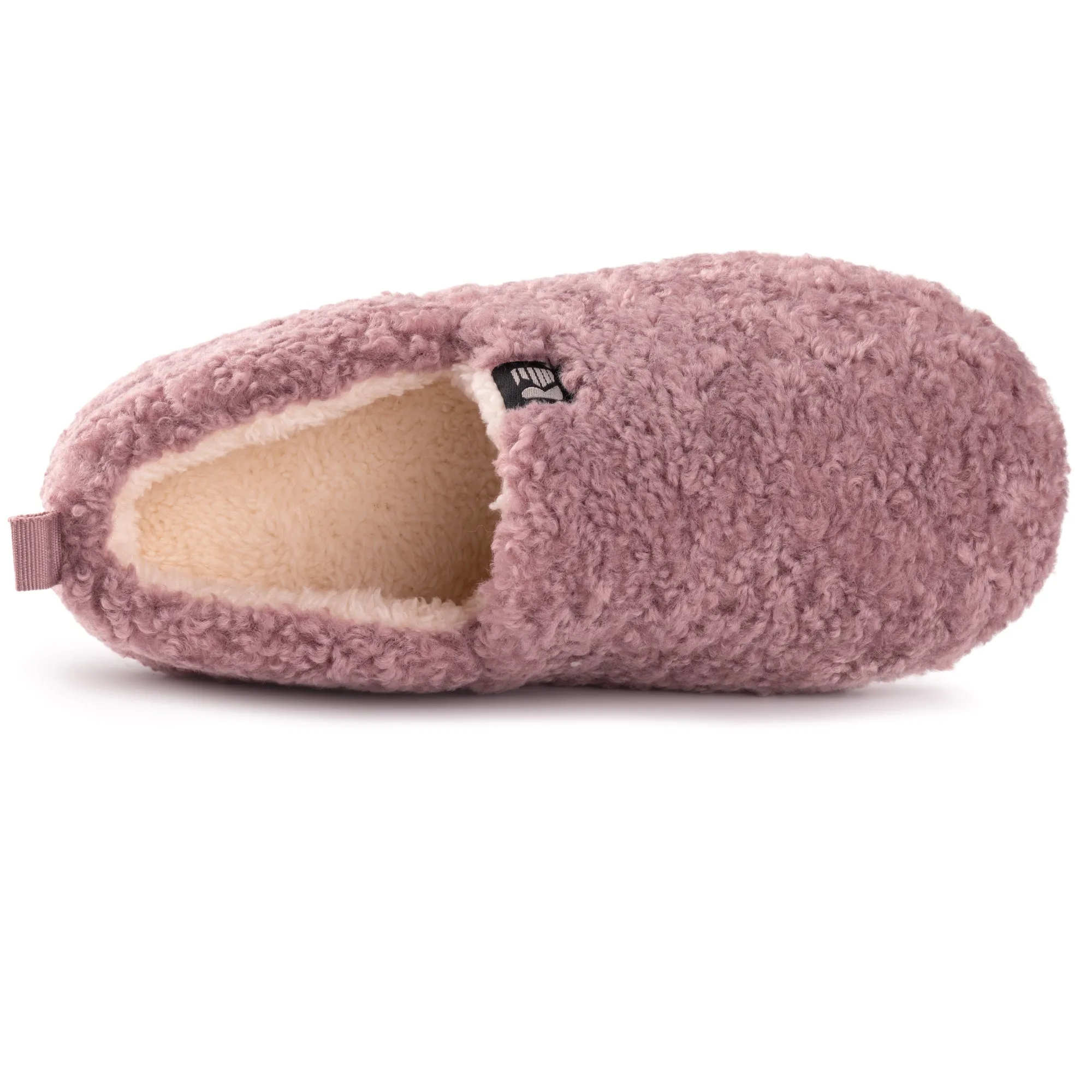 RockDove Women's Faux Shearling Closed Back Slipper with Memory Foam