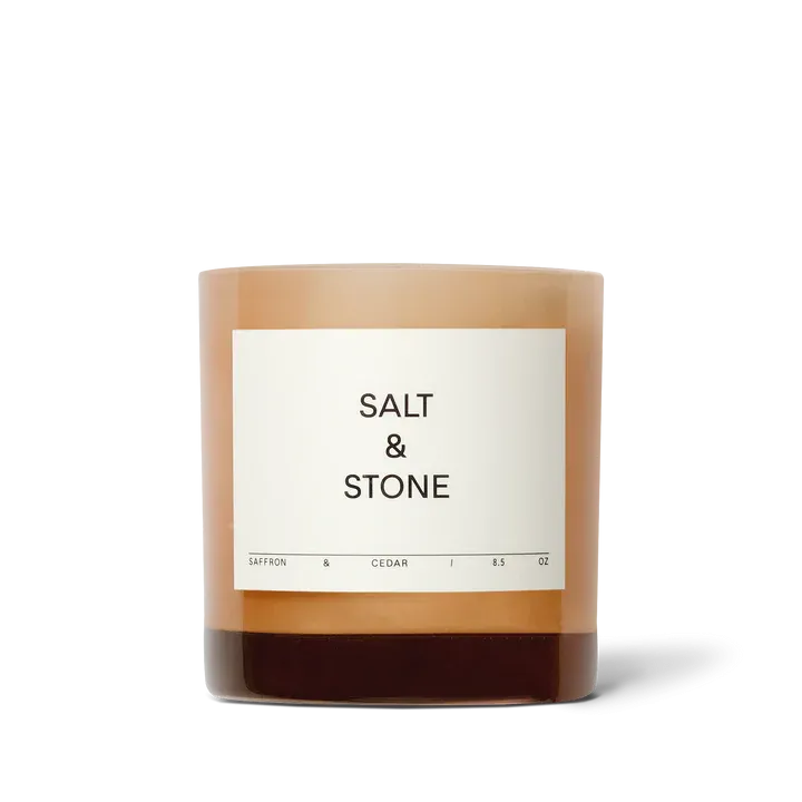 Salt & Stone :: Saffron & Cedar Candle