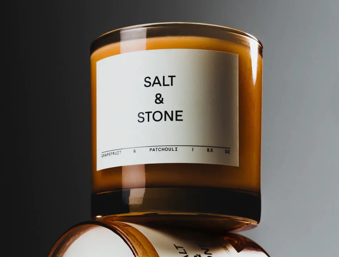 Salt & Stone :: Saffron & Cedar Candle