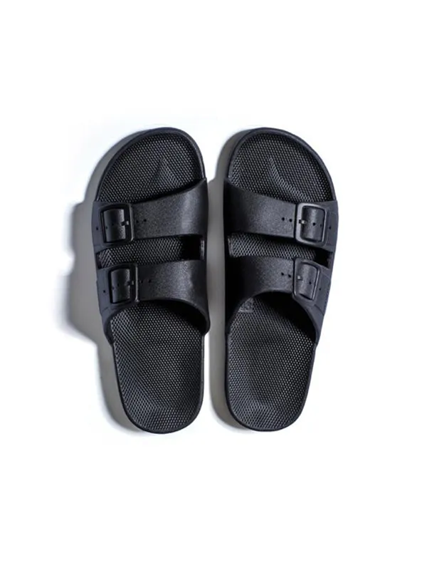 Solid Slides In Black