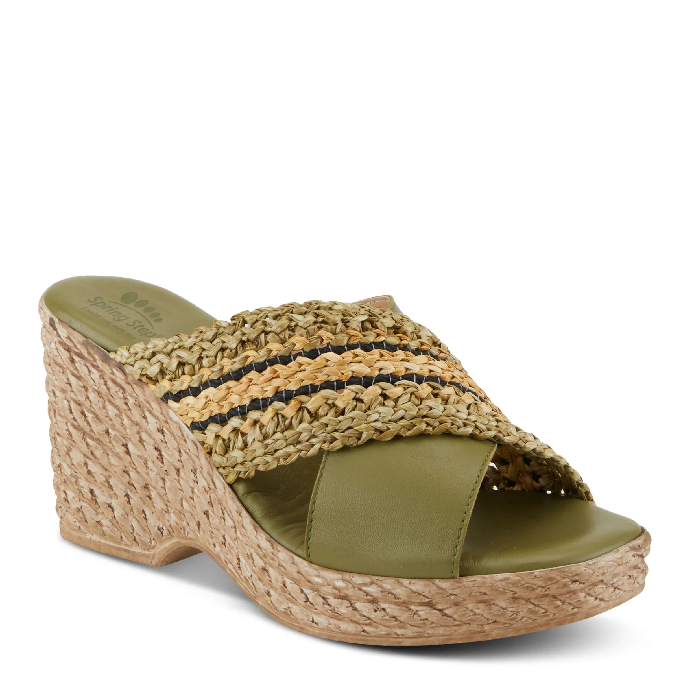 SPRING STEP FAZZINA SLIDE SANDALS