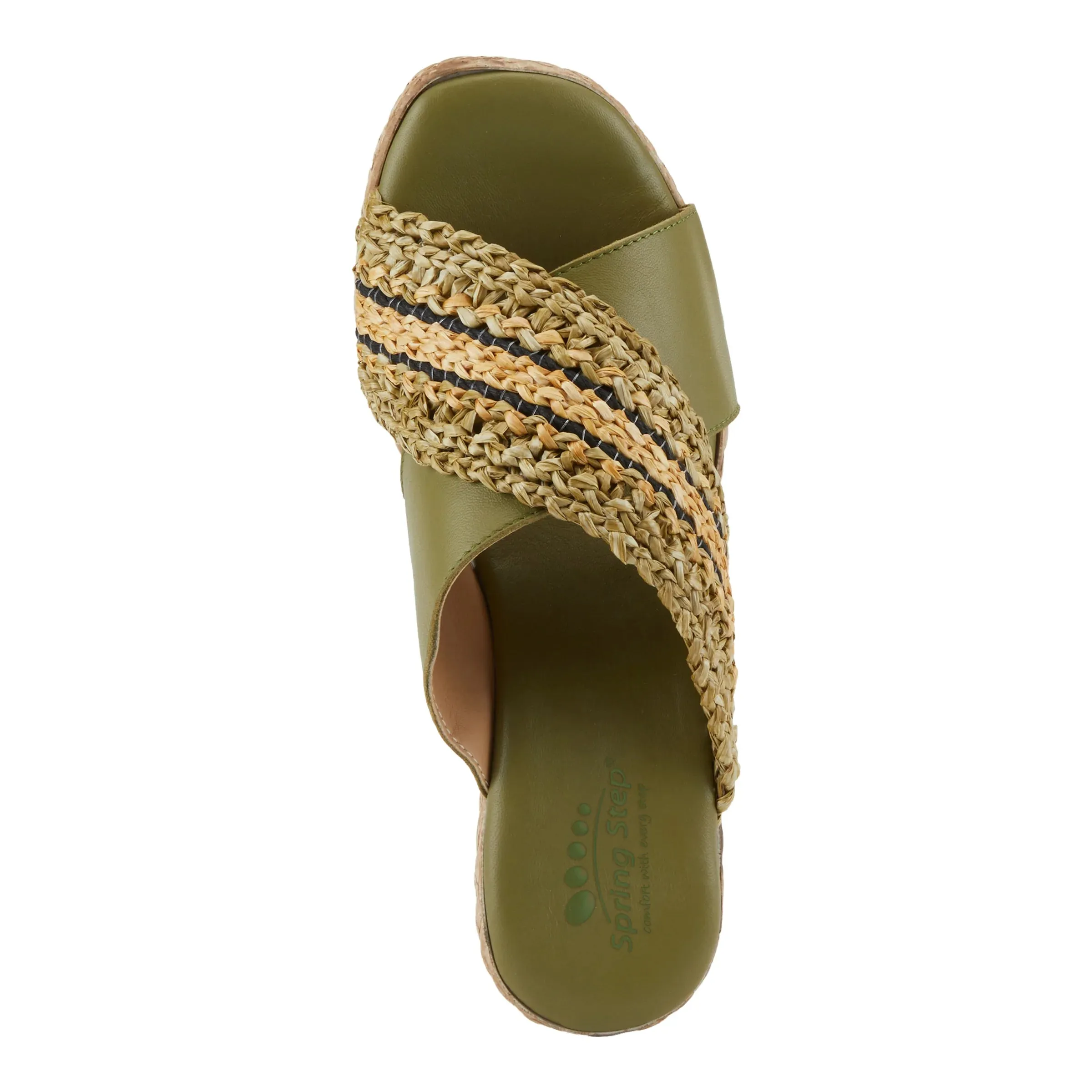 SPRING STEP FAZZINA SLIDE SANDALS