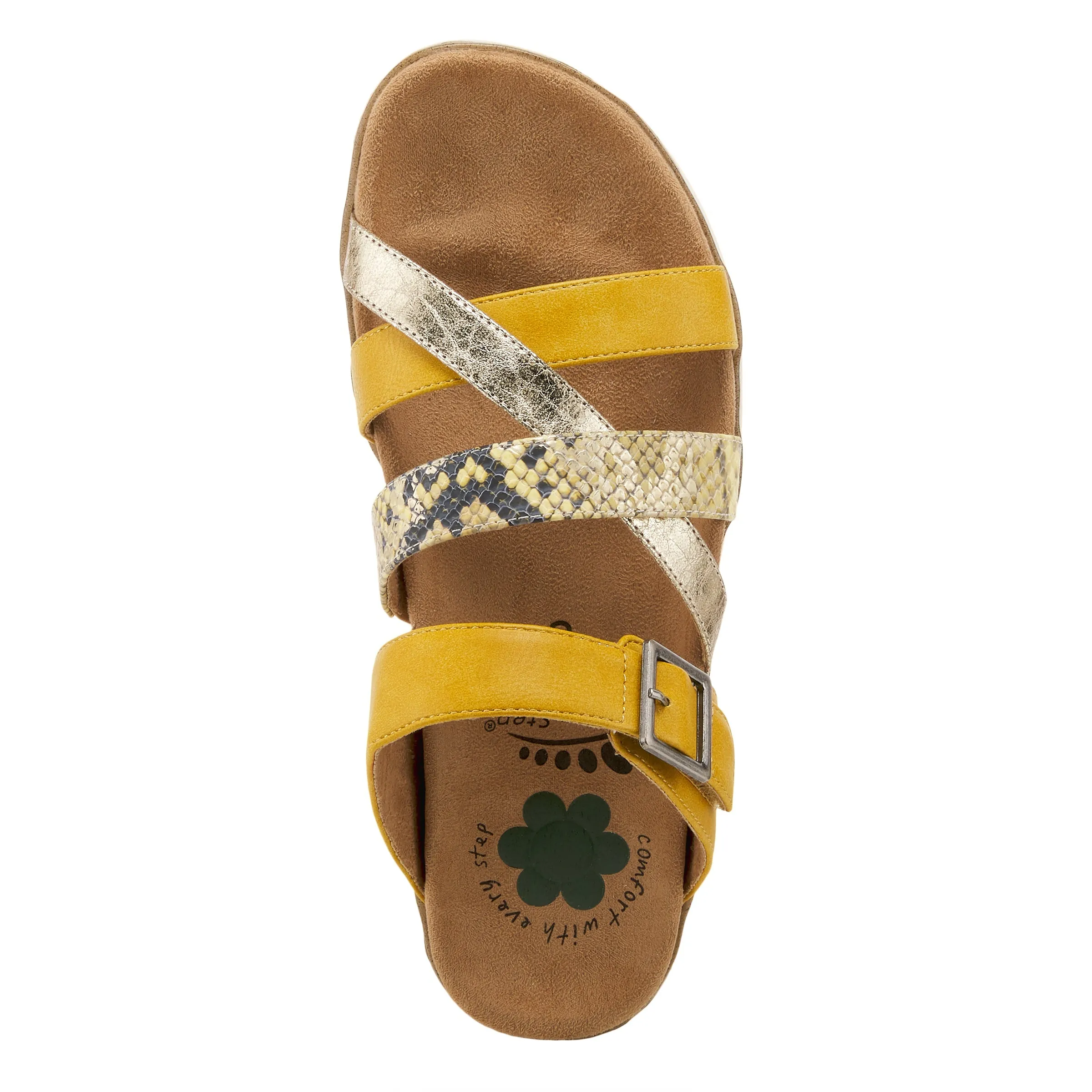 SPRING STEP RELIFE FIANNA SLIDE SANDALS