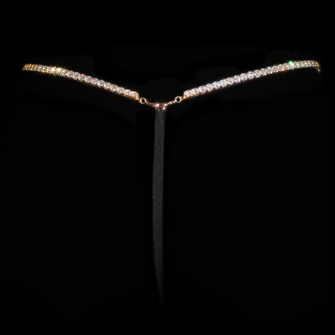 THE 5MM CZ G-STRING