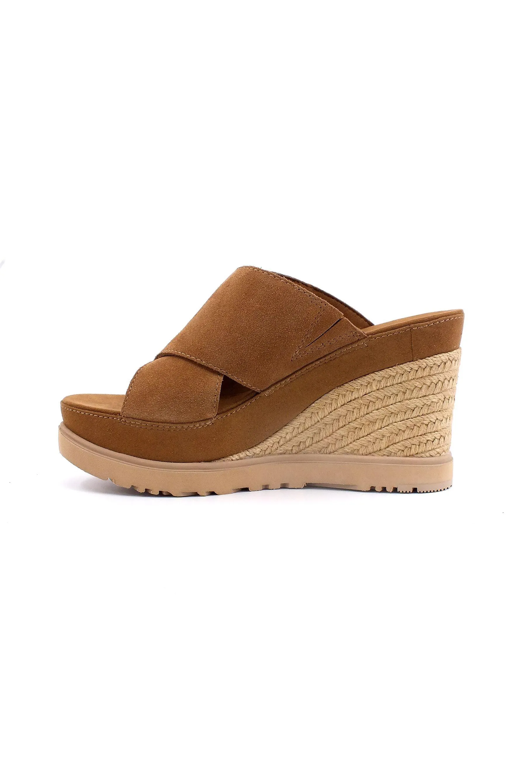 UGG About Slide Ciabatta Zeppa Donna Chestnut W1139291