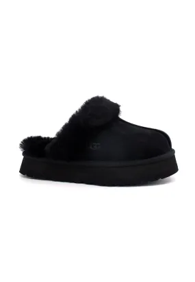 UGG Womens Disquette Ciabatta Slippers - Black, Style W1122550