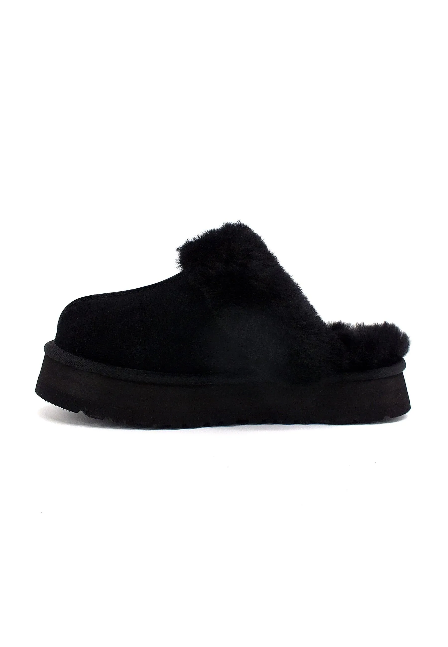 UGG Womens Disquette Ciabatta Slippers - Black, Style W1122550