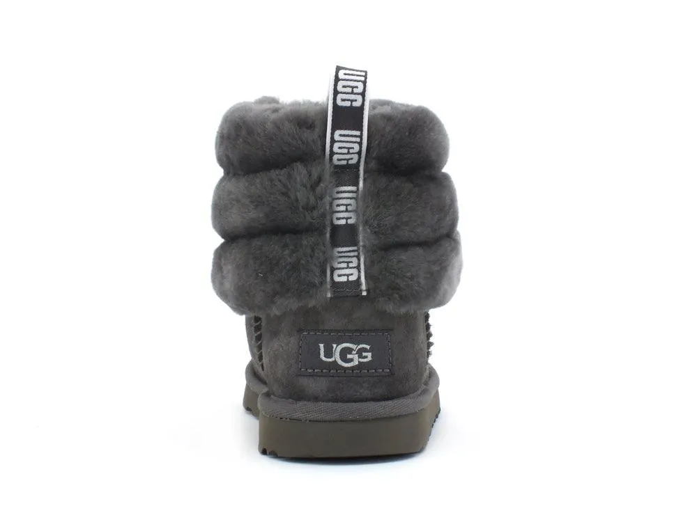 UGG Fluff Mini Quilted Charcoal T1103612T