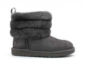 UGG Fluff Mini Quilted Charcoal T1103612T