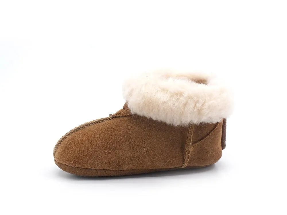 UGG I Gojee Stivaletto Kids Pelo Chestnut Suede 1121048I