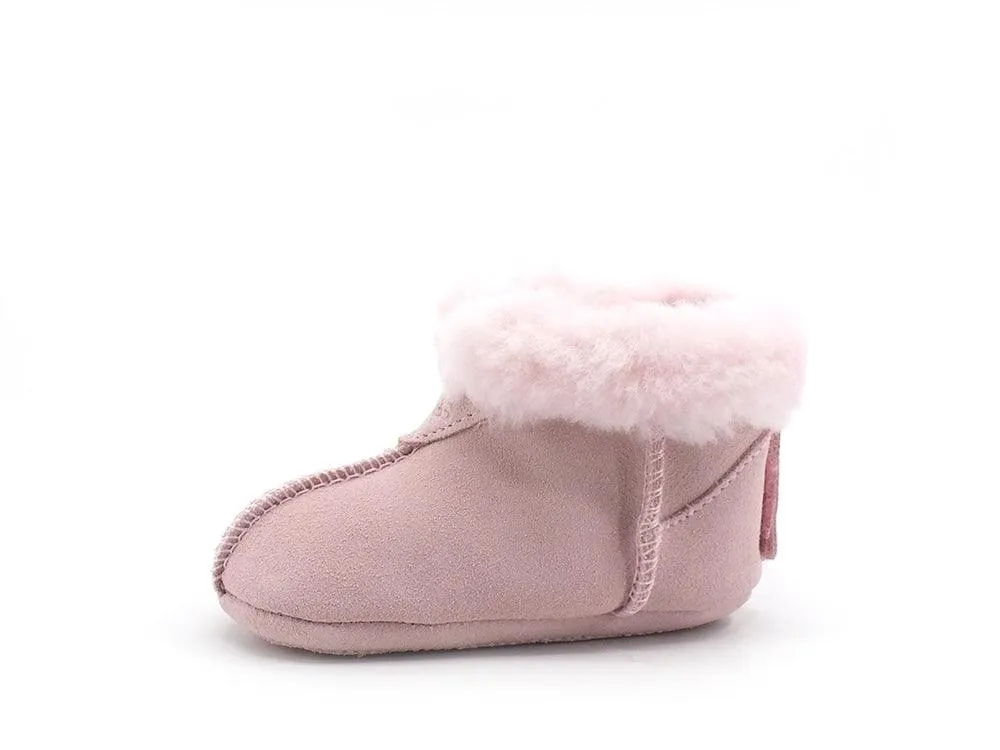 UGG I Gojee Stivaletto Kids Pelo Seashell Pink Suede 1121048I