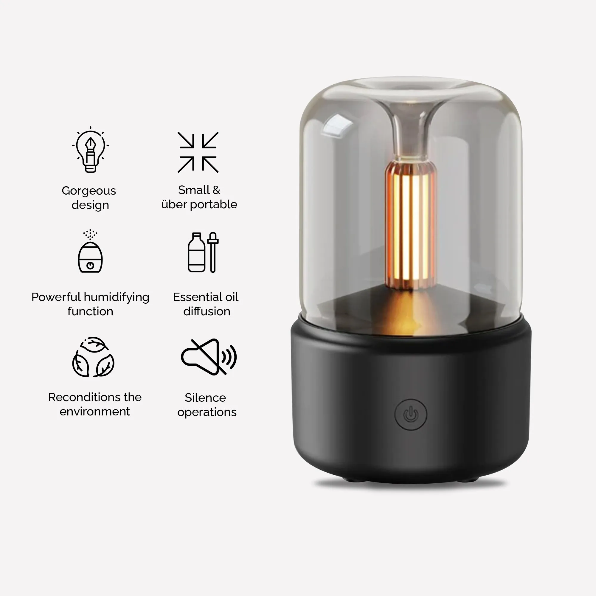 Ultrasonic 3D Essential Oil Diffuser