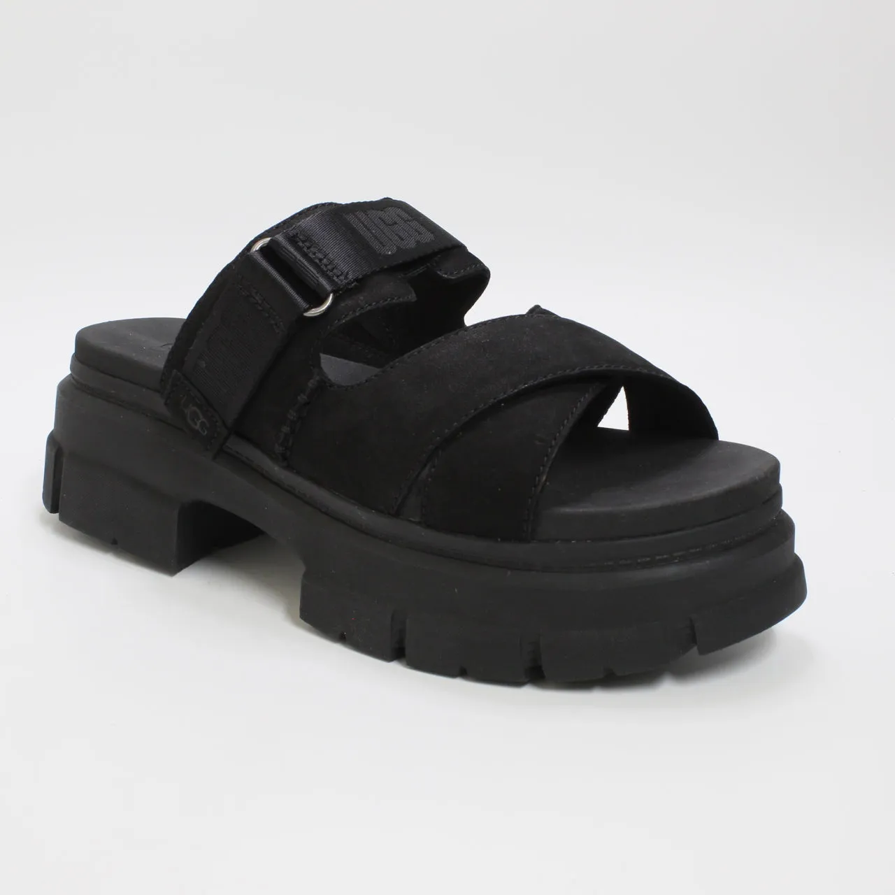 Womens UGG Ashton Slides Black